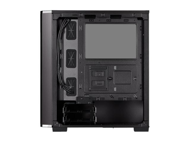 Кутия Corsair Carbide Series 175R RGB, 2x USB 3.1, 2x 3.5mm жак, прозорец, черна, без захранване, ATX