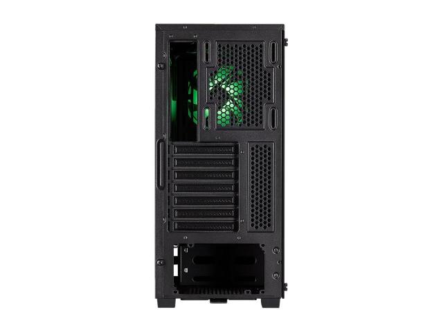 Кутия Corsair Carbide Series 175R RGB, 2x USB 3.1, 2x 3.5mm жак, прозорец, черна, без захранване, ATX