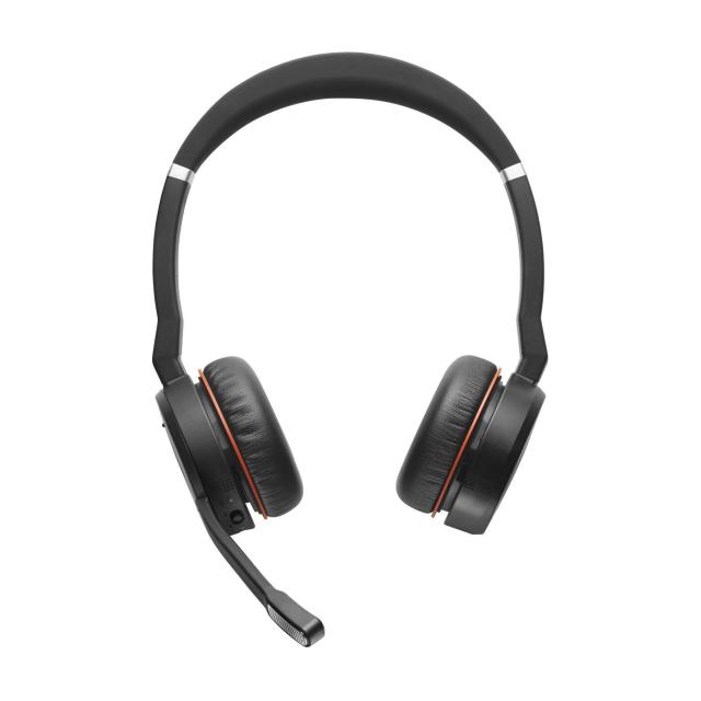 Слушалки Jabra Evolve 75 SME, Link 380a, (98510001-99), Стерео, Bluetooth, Микрофон, Черен