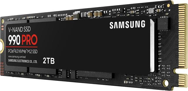 SAMSUNG 990 PRO SSD 2TB, M.2 Type 2280, MZ-V9P2T0BW