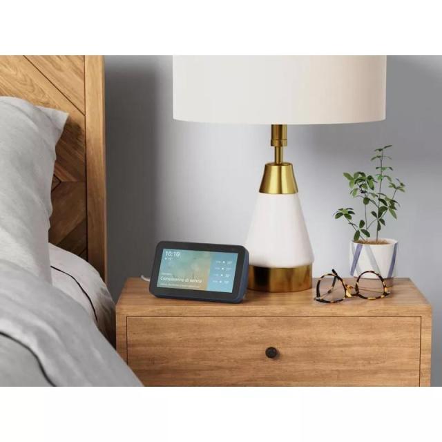 Смарт тонколона Amazon Echo Show 5, 2nd Gen., Сензорен екран, Гласов асистент, Син