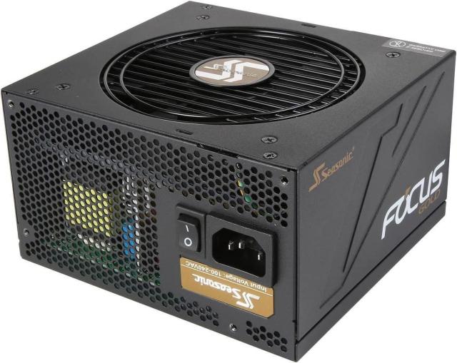 Захранване Seasonic SSR-750FM, 750W, 80+ GOLD Semi Modular