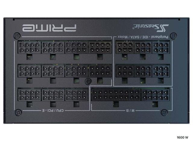 Захранване Seasonic 1600W, PRIME PX-1600 , Full Modular, Active PFC, 80 PLUS PLATINUM