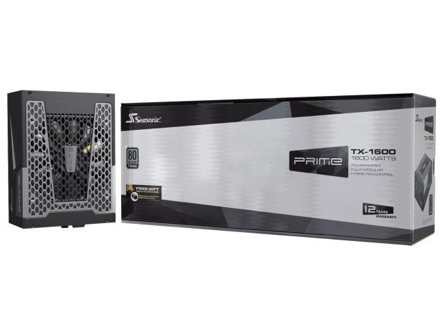 Захранване Seasonic 1600W, PRIME TX-1600, Full Modular, 80 PLUS TITANIUM