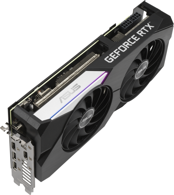 Видео карта Asus Nvidia GeForce RTX 3070, 8GB Dual V2 , PCI-E 4.0, GDDR6, 256-bit, DisplayPort, HDMI, LHR