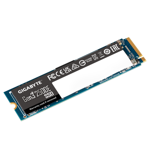 Gigabyte SSD Gen3 2500E, 500GB, NVMe, M.2