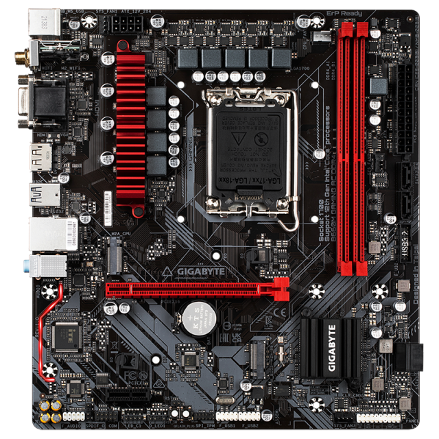 Дънна платка GIGABYTE B660M GAMING AC WiFi , LGA1700, (DP, HDMI, VGA), 2 x DDR4, Micro ATX 
