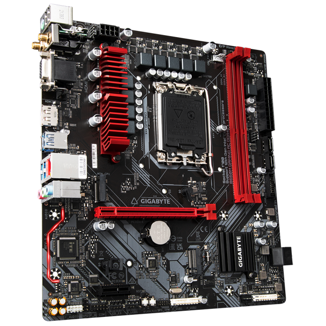 Дънна платка GIGABYTE B660M GAMING AC WiFi , LGA1700, (DP, HDMI, VGA), 2 x DDR4, Micro ATX 