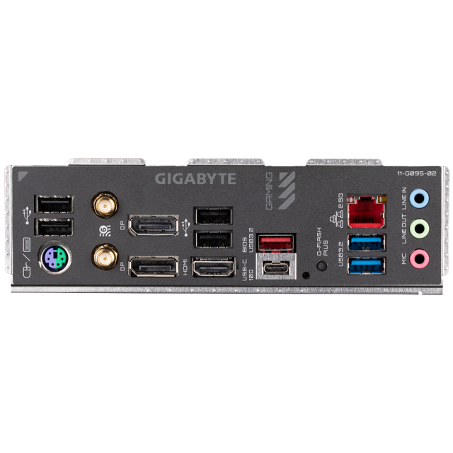 Дънна платка GIGABYTE B650M GAMING X AX WiFi 6E, AM5, (2xDP, HDMI, 2xUSB-C), 4 x DDR5, Micro ATX