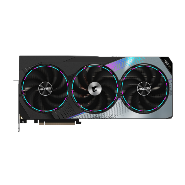 Видео карта GIGABYTE GeForce RTX 4080 AORUS MASTER OC, (DisplayPort 1.4a x 3, HDMI 2.1 x 1), 16GB GDDR6X