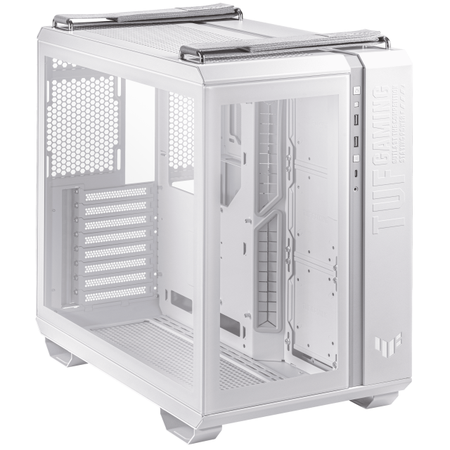Кутия ASUS TUF Gaming GT502 WHITE EDITION, Mid-Tower