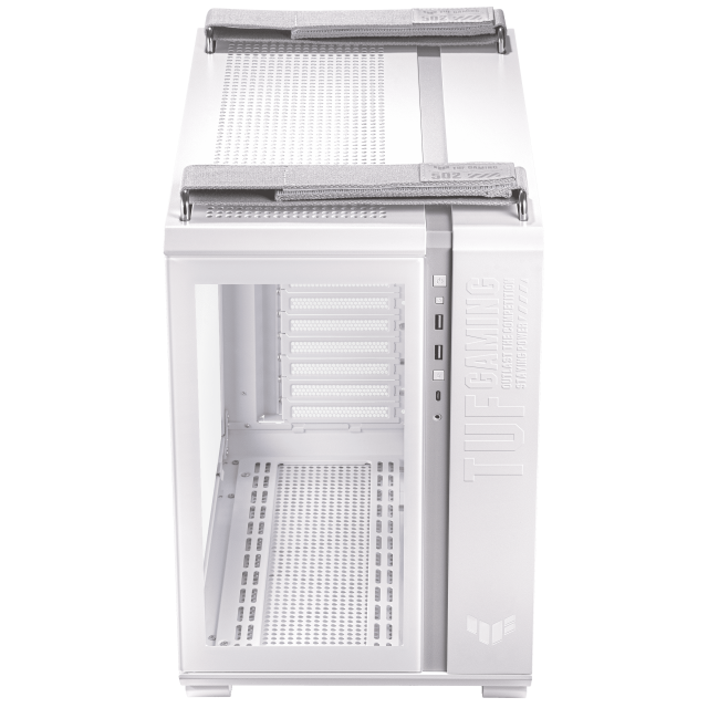 Кутия ASUS TUF Gaming GT502 WHITE EDITION, Mid-Tower