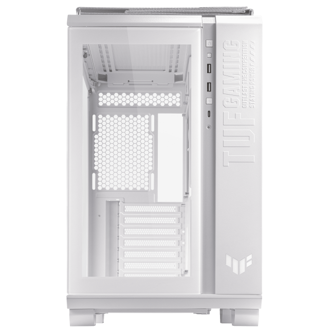 Кутия ASUS TUF Gaming GT502 WHITE EDITION, Mid-Tower