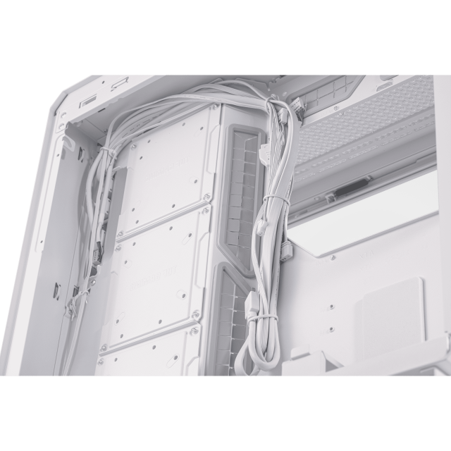 Кутия ASUS TUF Gaming GT502 WHITE EDITION, Mid-Tower