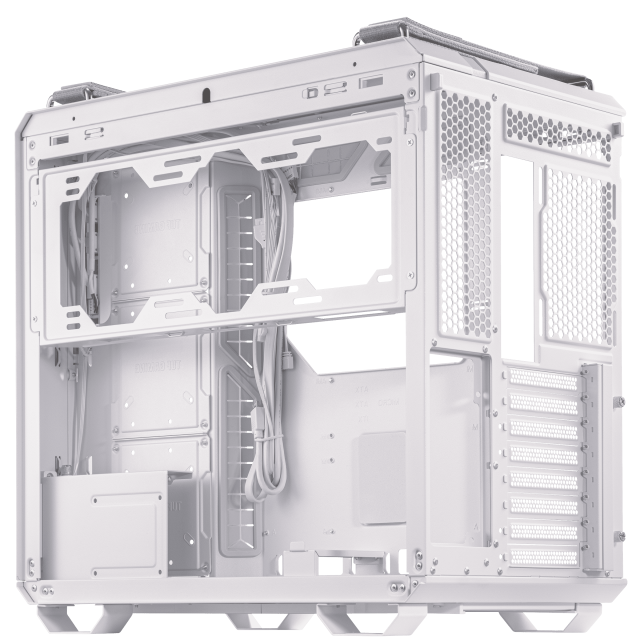Кутия ASUS TUF Gaming GT502 WHITE EDITION, Mid-Tower