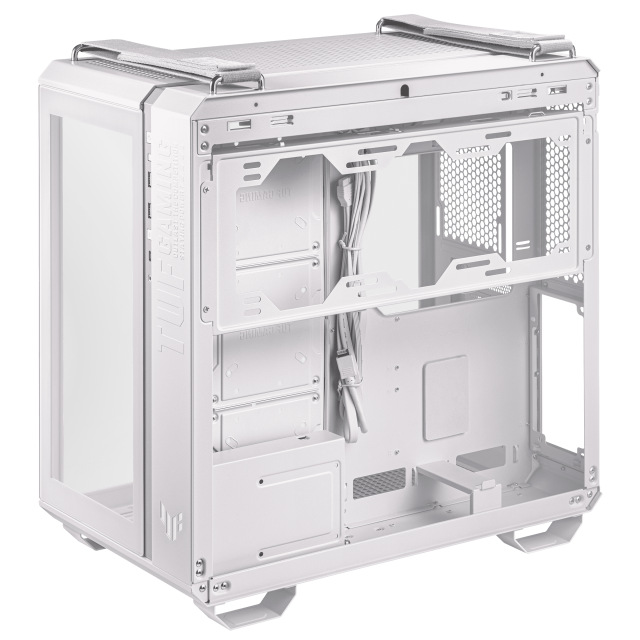 Кутия ASUS TUF Gaming GT502 WHITE EDITION, Mid-Tower