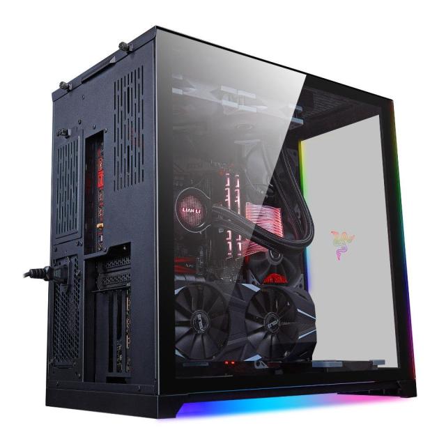 Кутия Lian Li PC-O11 Dynamic Razer Edition Mid-Tower, Tempered Glass, Черно
