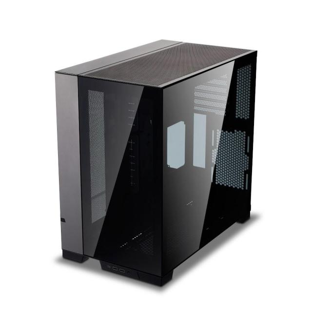 Кутия Lian Li PC-O11 Dynamic EVO Mid-Tower, Tempered Glass, Сив