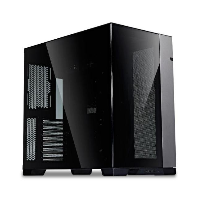 Кутия Lian Li PC-O11 Dynamic EVO Mid-Tower, Tempered Glass, Сив