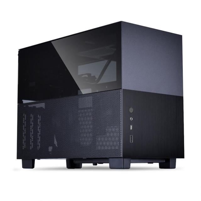 Кутия Lian Li Q58X4 PCIE 4.0 TG Black ITX Mini Tower
