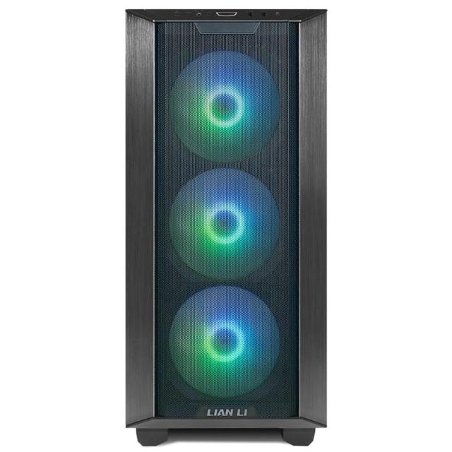 Кутия Lian Li LANCOOL III RGB Mid-Tower, Tempered Glass, Черна