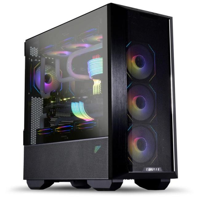 Кутия Lian Li LANCOOL III RGB Mid-Tower, Tempered Glass, Черна