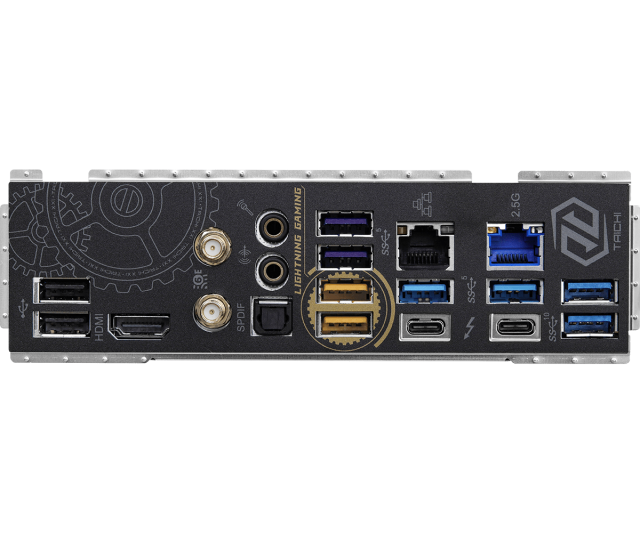 Дънна платка ASROCK Z790 TAICHI Wi-Fi 6E+BT, LGA 1700, DDR5, PCIe 5.0,  (HDMI), 8x SATA 6Gb/s, 5x M.2, 2 x USB 4 Thunderbolt 4 Type-C, E-ATX