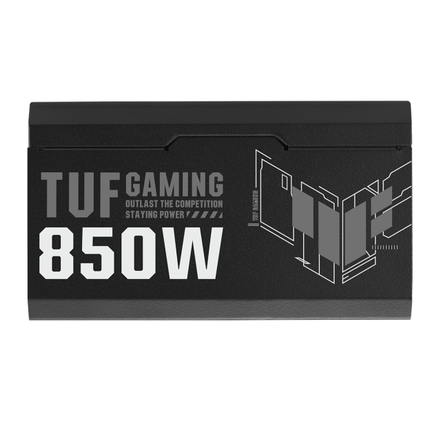 Захранващ блок ASUS TUF Gaming 850W, 80+ Gold PCIe 5.0, Fully Modular