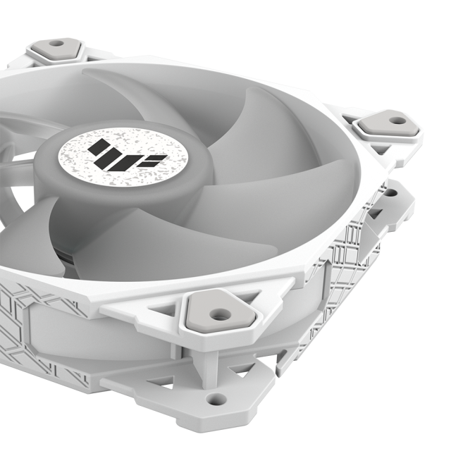 Вентилатор ASUS TUF GAMING TF120 WHITE EDITION, 120mm, 1900 rpm, ARGB
