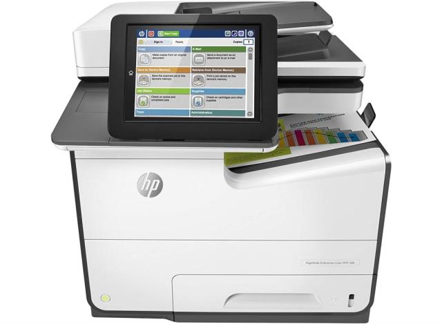 Мастилоструйно многофункционално устройство HP PageWide Enterprise Color MPF 586dn