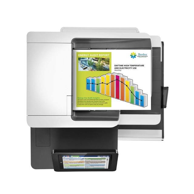 Мастилоструйно многофункционално устройство HP PageWide Enterprise Color MPF 586dn