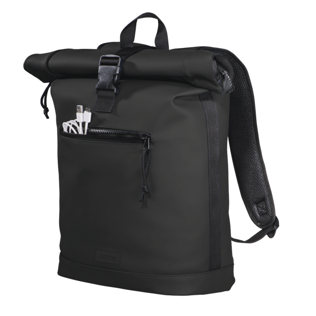 Раница HAMA  Roll-top Merida за 15.6" лаптоп, черна