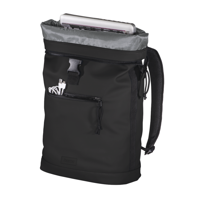 Раница HAMA  Roll-top Merida за 15.6" лаптоп, черна