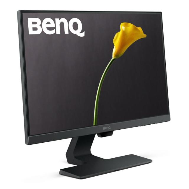 Монитор BenQ GW2480L, IPS, 23.8" (60.45 cm), Wide, Full HD, D-sub, HDMI, DisplayPort, Черен