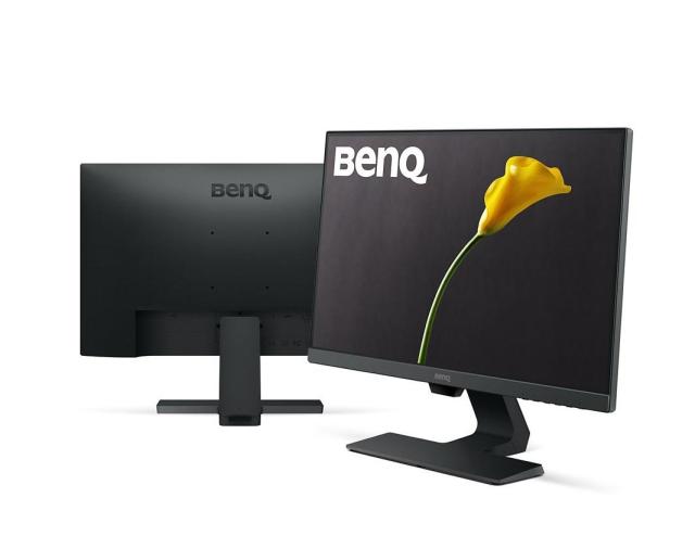 Монитор BenQ GW2480L, IPS, 23.8" (60.45 cm), Wide, Full HD, D-sub, HDMI, DisplayPort, Черен