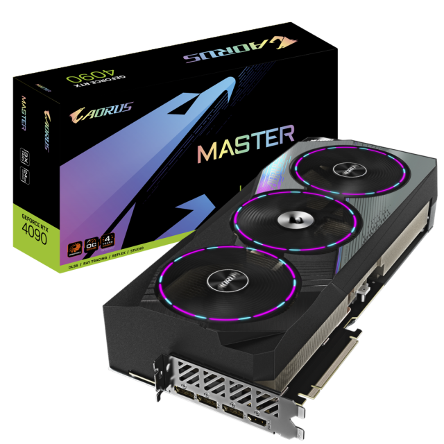 Видео карта GIGABYTE GeForce RTX 4090 AORUS MASTER OC 24GB GDDR6X