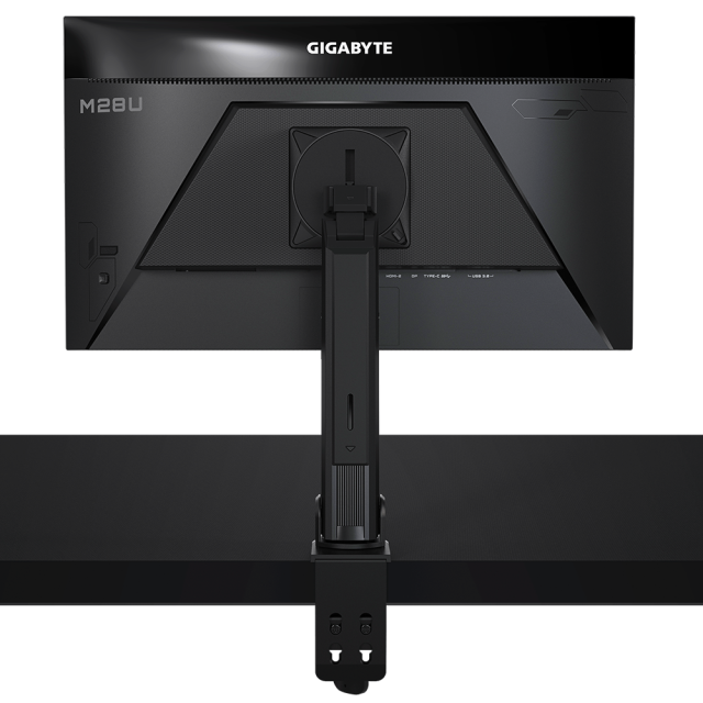 Mонитор Gigabyte M28U, 28" (71.12 cm) ARM EDITION UHD 4K, SS IPS,144Hz 1ms, (2xHDMI, DP, USB Type-C), HDR400, RGB Fusion 2.0