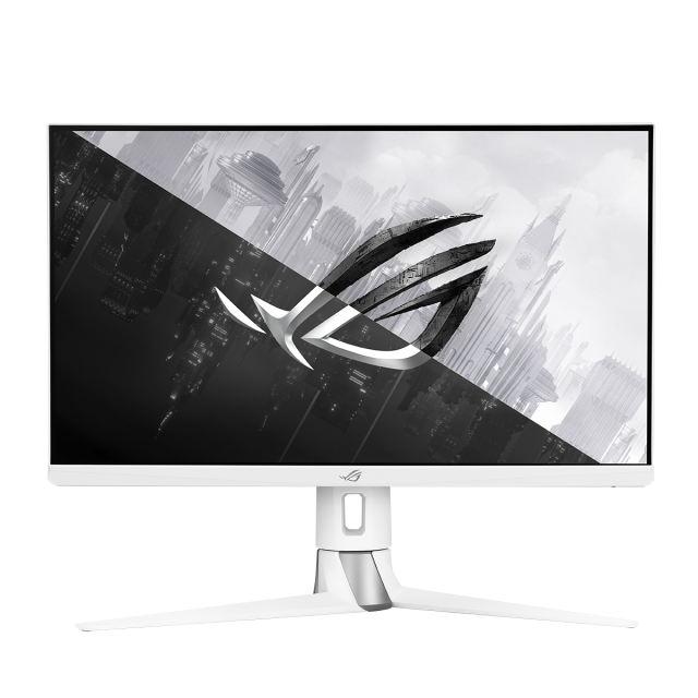 Монитор ASUS ROG Strix XG27AQ-W HDR 27" (68.58 cm), WQHD (2560 x 1440), Fast IPS, Overclockable 170Hz, 1ms (GTG), (2 x HDMI, DisplayPort, USB-A), ELMB SYNC, G-SYNC Compatible, DisplayHDR™ 400