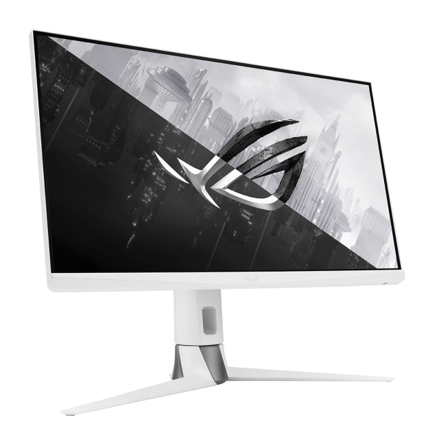 Монитор ASUS ROG Strix XG27AQ-W HDR 27" (68.58 cm), WQHD (2560 x 1440), Fast IPS, Overclockable 170Hz, 1ms (GTG), (2 x HDMI, DisplayPort, USB-A), ELMB SYNC, G-SYNC Compatible, DisplayHDR™ 400