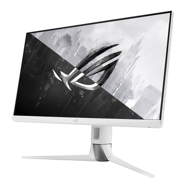 Монитор ASUS ROG Strix XG27AQ-W HDR 27" (68.58 cm), WQHD (2560 x 1440), Fast IPS, Overclockable 170Hz, 1ms (GTG), (2 x HDMI, DisplayPort, USB-A), ELMB SYNC, G-SYNC Compatible, DisplayHDR™ 400