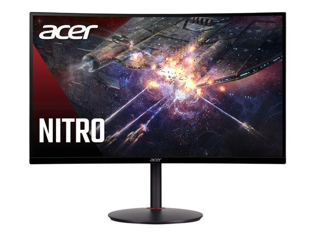 Монитор Acer NITRO XZ0 XZ270UPbmiiphx, 27" (68.58 cm) VA панел, Curved 1500R 165Hz, QHD, 1ms, 100000000:1, 250 cd/m2, DisplayPort, 2xHDMI, UM.HX0EE.P15