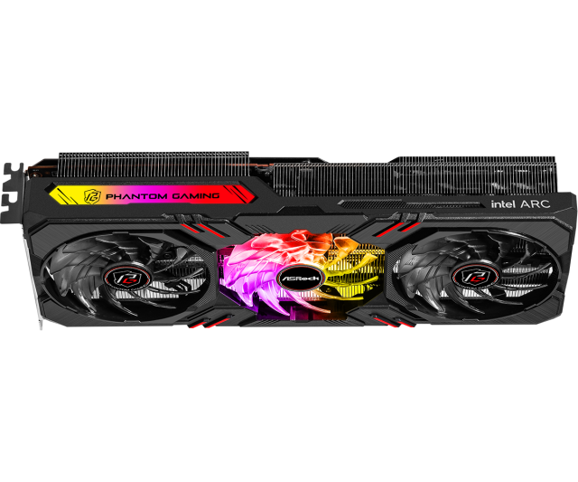 Видео карта ASRock Intel ARC A770 8GB OC Phantom Gaming D, PCI-E 4.0, GDDR6, 256-bit, 3 x DisplayPort, 1 x HDMI