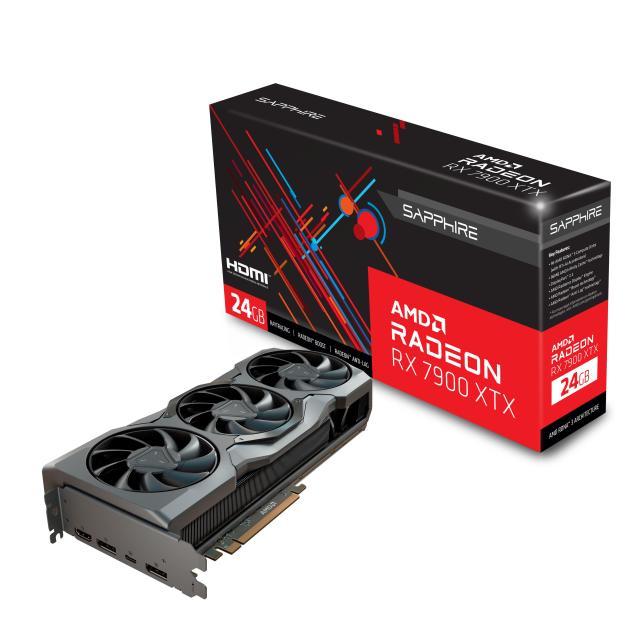 Видео карта Sapphire AMD RADEON RX 7900 XT Founders Edition, 20GB GDDR6, 320-bit, PCI-E 4.0, 2 x DP, HDMI, USB-C