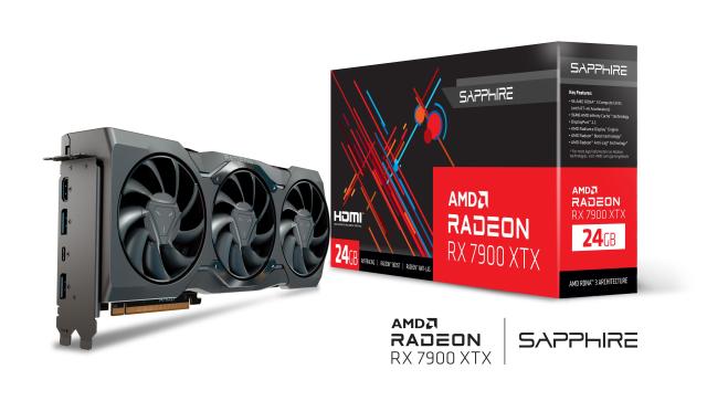 Видео карта Sapphire AMD RADEON RX 7900 XTX Founders Edition, 24GB GDDR6 384-bit, PCI-E 4.0, 2 x DP, HDMI, USB-C