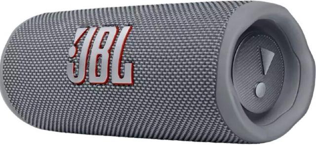 Тонколона JBL Flip 6, 30W RMS, безжична, Bluetooth, IP67, Сива