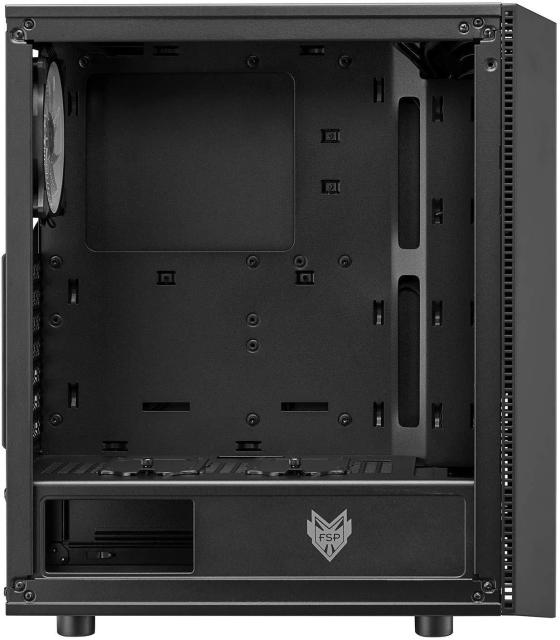 Кутия FSP Group CMT350 ARGB Gaming TG, 2 x USB 3.0, 1x HD Audio, ATX, Черен