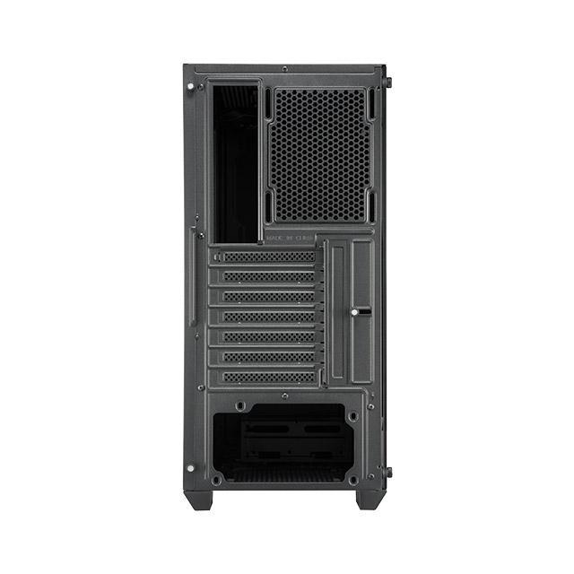 Кутия FSP CMT212 ARGB, 2 x USB 3.0, 1 x USB 2.0, HD Audio, TG Mid-Tower, Черен