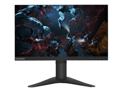 Монитор Lenovo G25-10 65FEGAC2EU Gaming, 24.5" (62.23 cm) TN панел, 144Hz, Full HD, 1ms, 400 cd/m2, DisplayPort, HDMI