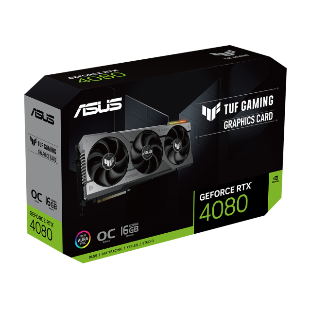 Видео карта ASUS TUF GAMING GeForce RTX 4080 OC 16GB GDDR6X, 256-bit, 3 x DP, 2 x HDMI