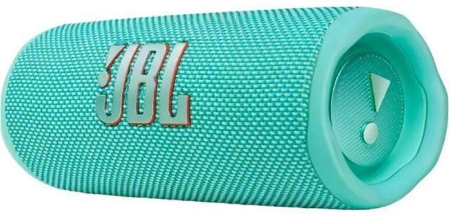 Тонколона JBL Flip 6, 30W RMS, безжична, Bluetooth, IP67, Синьозелен